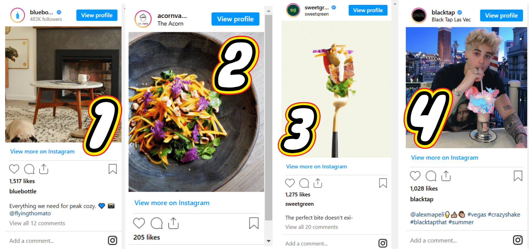 richtige Hashtags finden