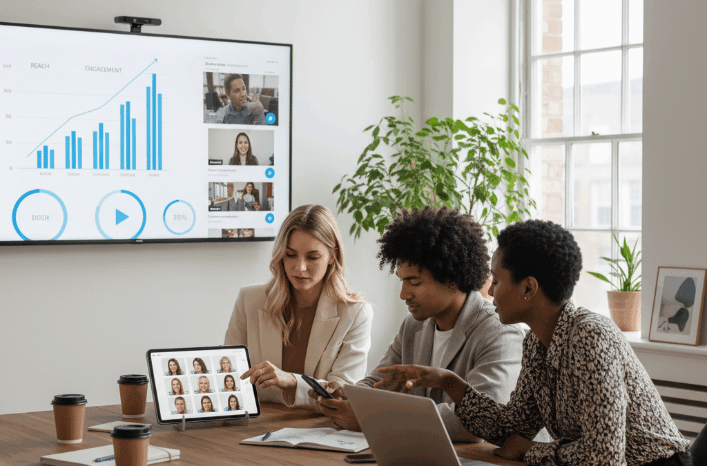 Fotorealistisches Beitragsbild zu: Influencer Briefing Vorlage: So bekommst du bessere Reels und Stories